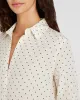 Printed Long-Sleeve Silk Detail Shirt sold by Club Monaco