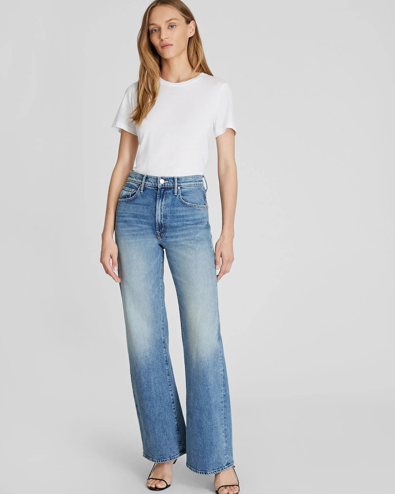 MOTHER The Lasso Sneak Wide Leg Jeans sold by Club Monaco product image thumbnail 4