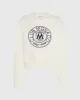 Cropped Crest Crewneck sold by Club Monaco