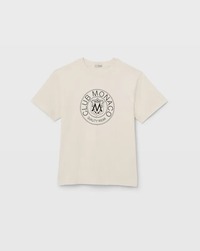 Crest Short Sleeve Tee sold by Club Monaco
