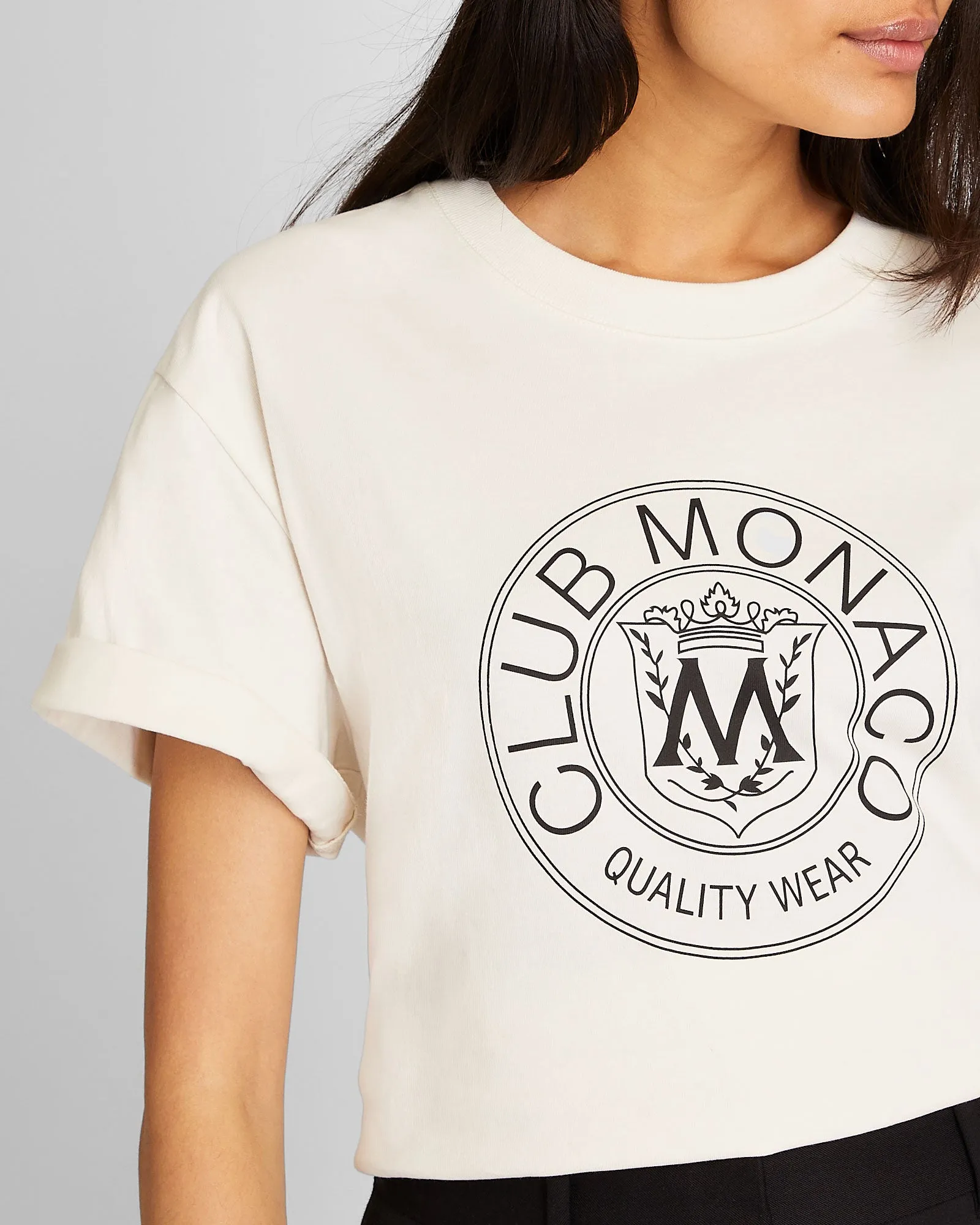 Crest Short Sleeve Tee sold by Club Monaco product image thumbnail 2