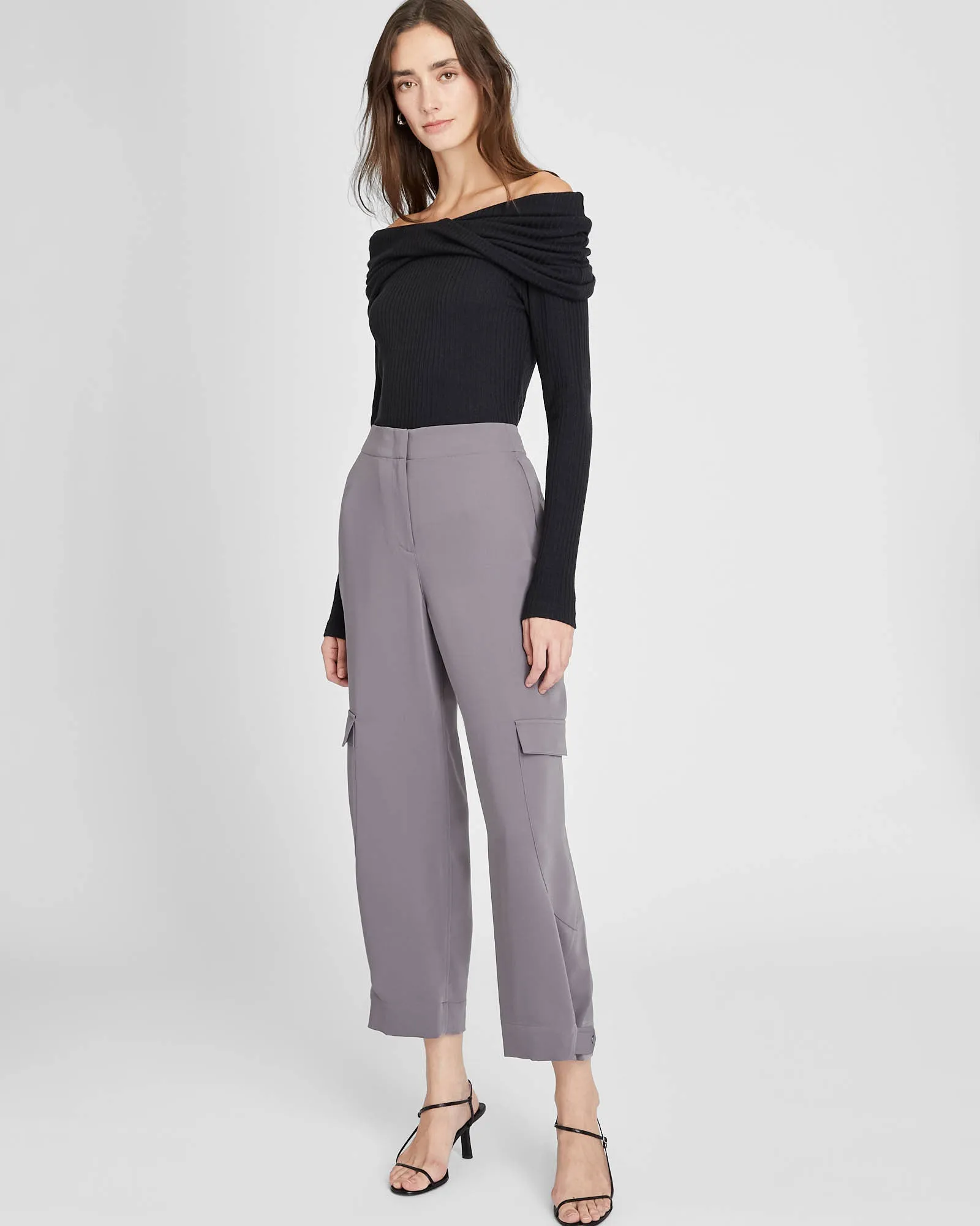 Curved Seam Cargo Pant sold by Club Monaco