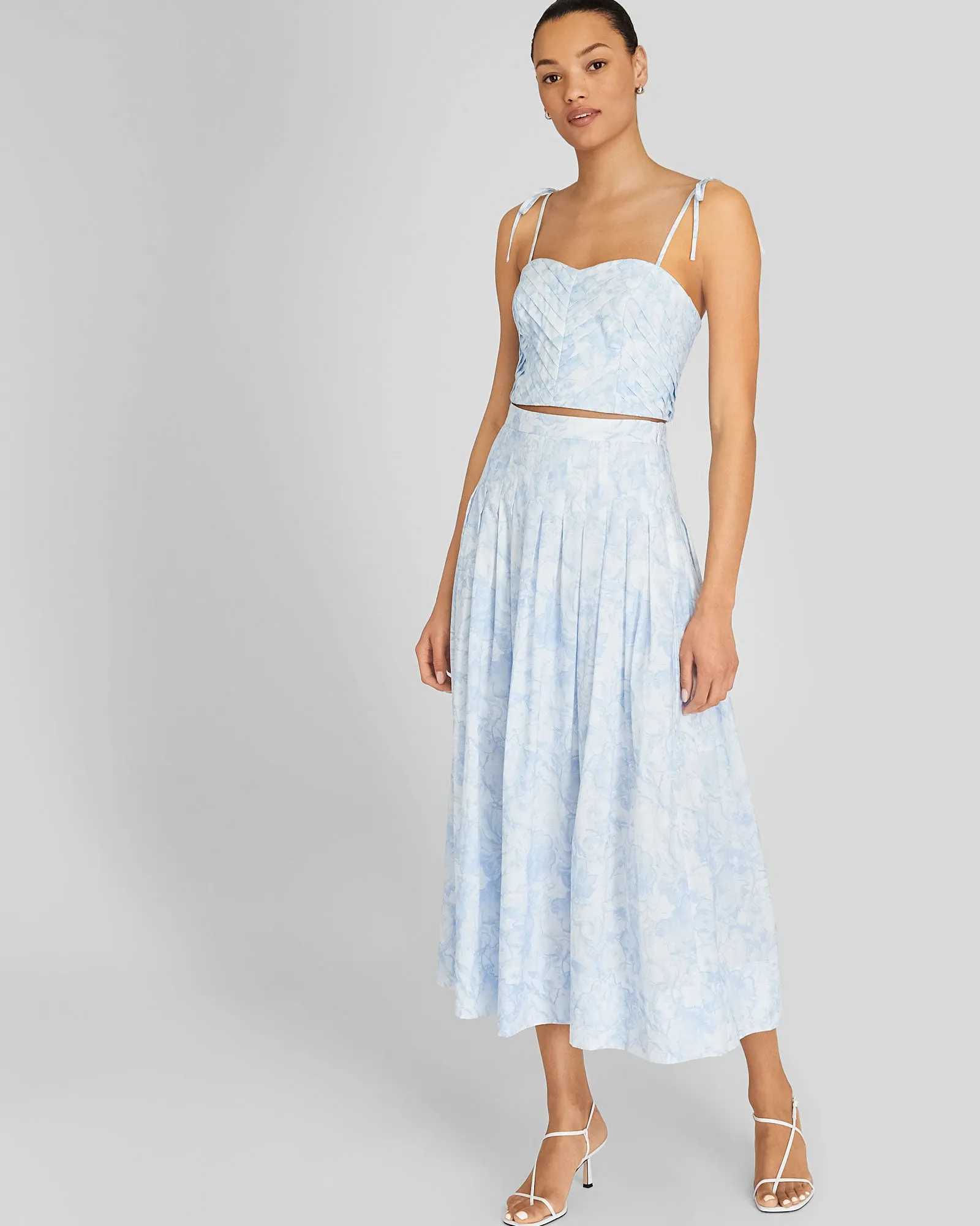 Pleat Detail Bandeau Top sold by Club Monaco product image thumbnail 2