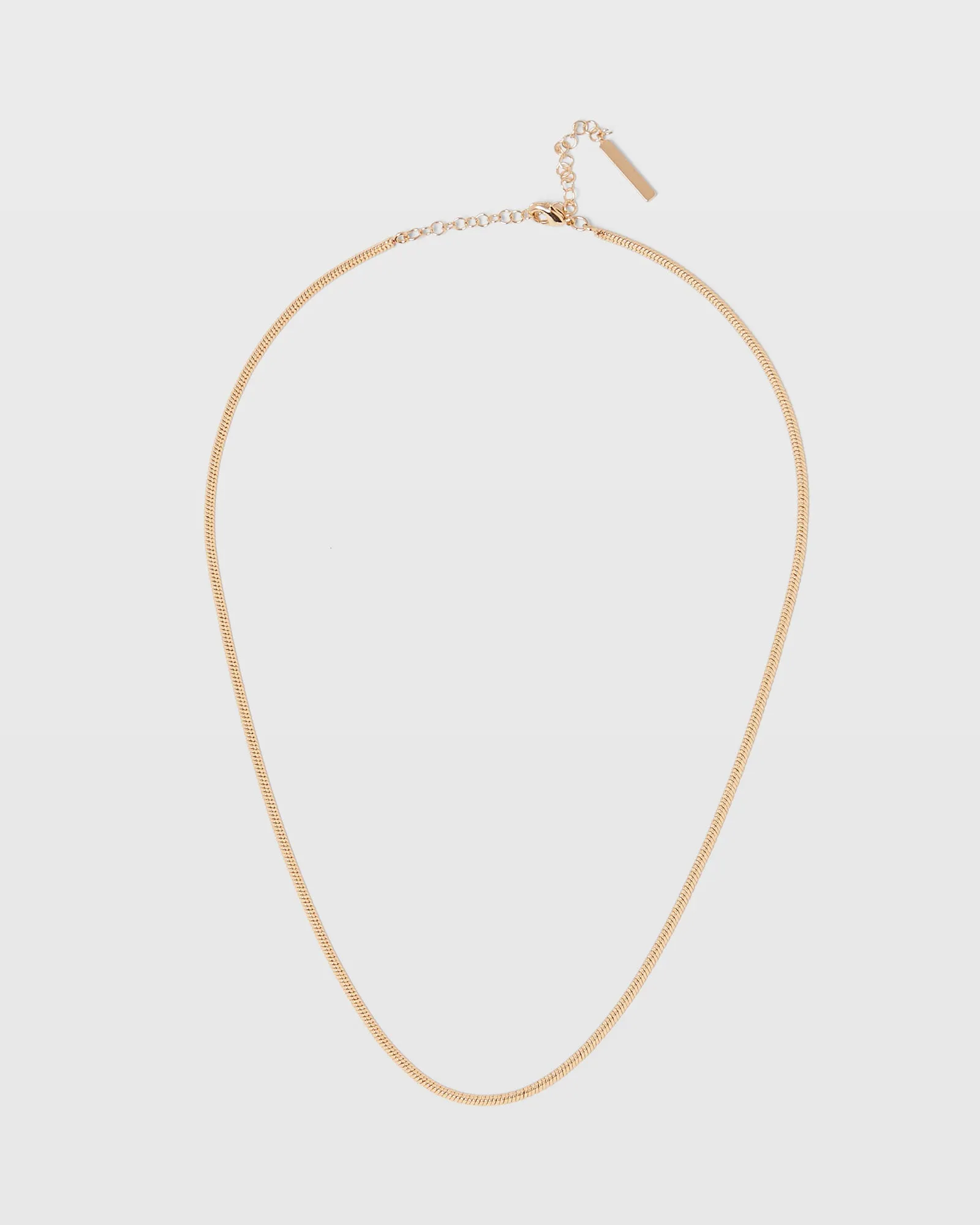 Serefina Slim Snake Chain Necklace sold by Club Monaco