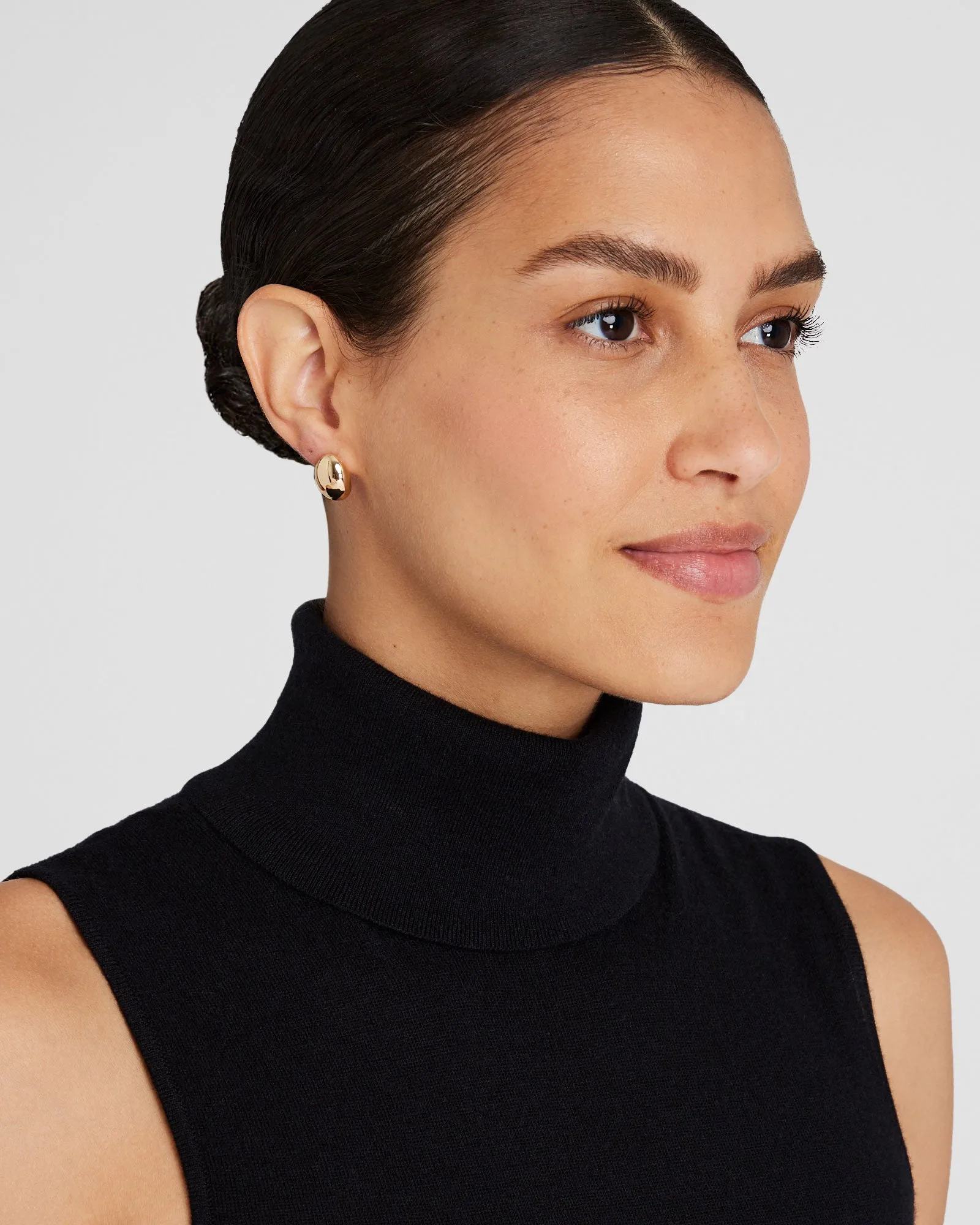 Oval Domed Stud Earrings sold by Club Monaco product image thumbnail 2