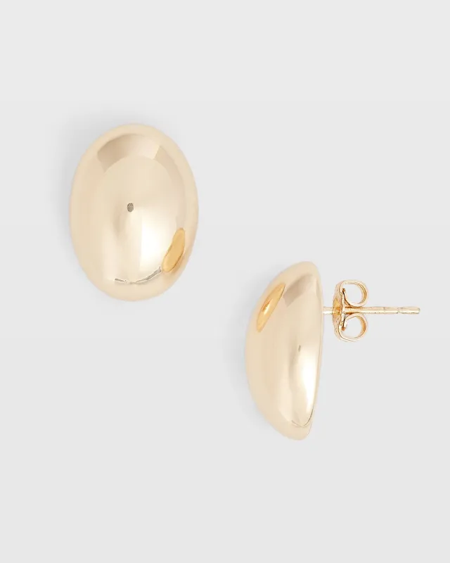 Oval Domed Stud Earrings sold by Club Monaco