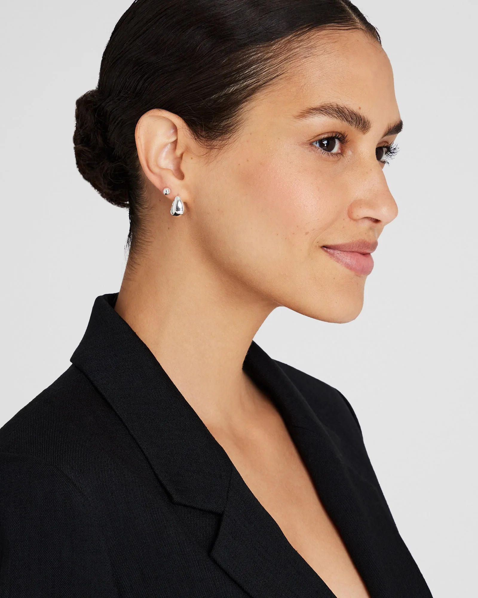 Tapered Hoop Earring Set sold by Club Monaco product image thumbnail 3
