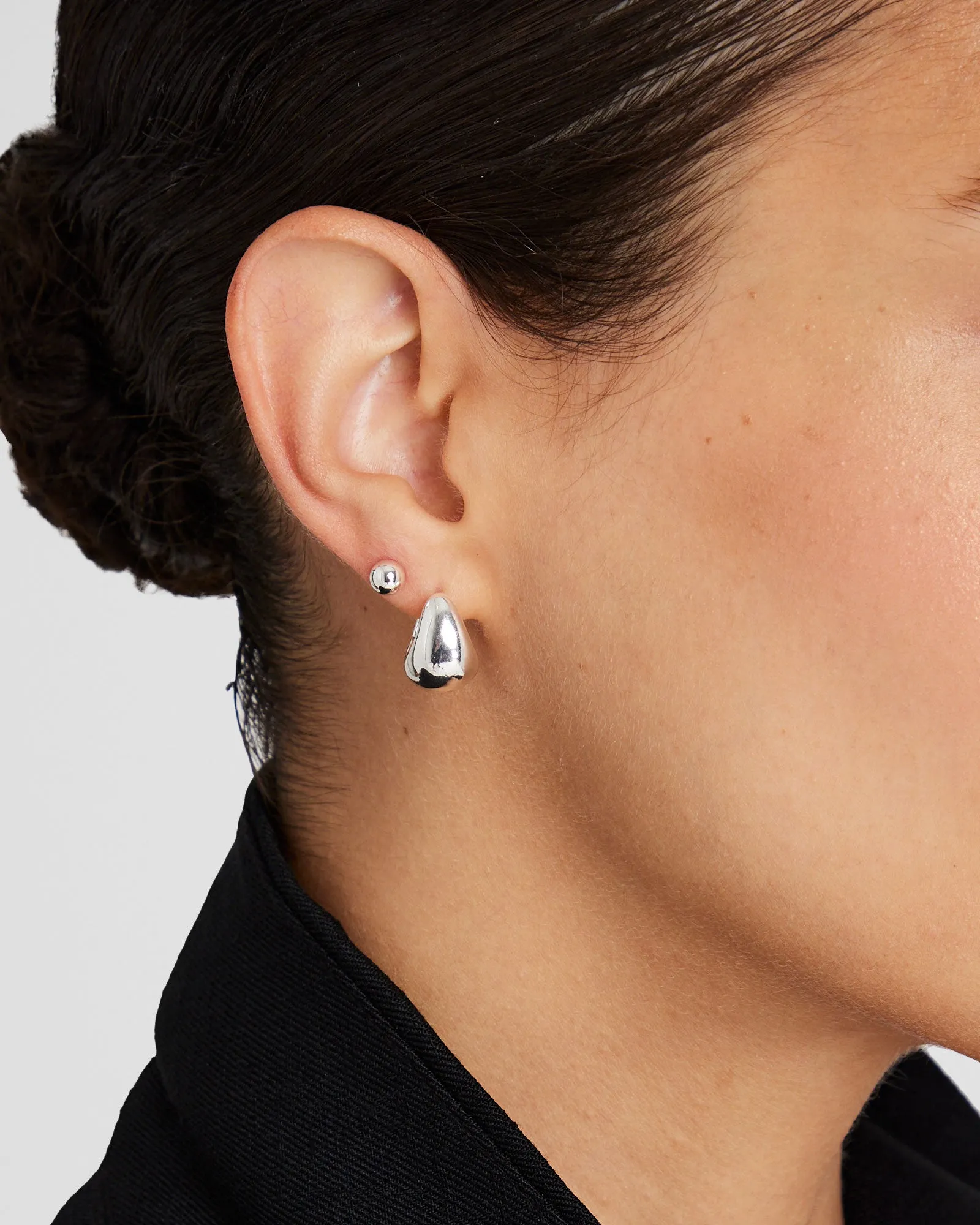 Tapered Hoop Earring Set sold by Club Monaco product image thumbnail 4