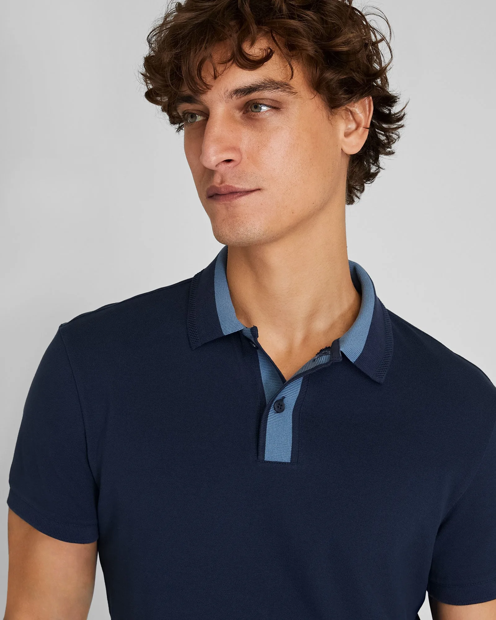 Blocked Collar Polo sold by Club Monaco product image thumbnail 3