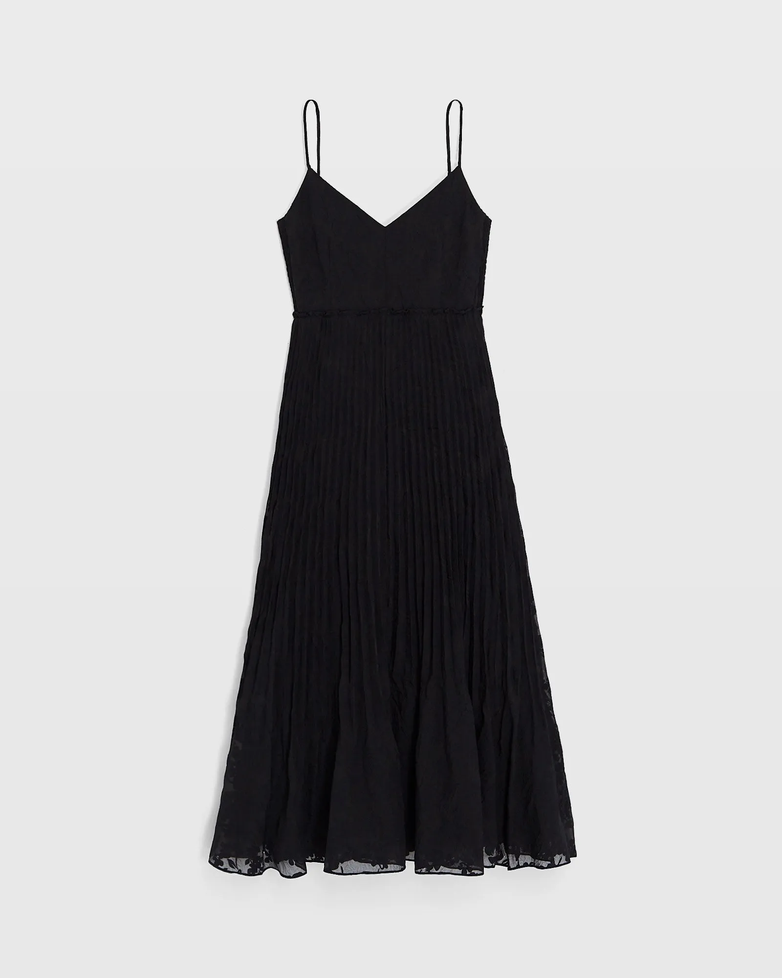 Crinkle Pleat Midi Dress sold by Club Monaco product image thumbnail 5
