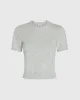 Cashmere Blend Shrunken Crew Neck Sweater sold by Club Monaco