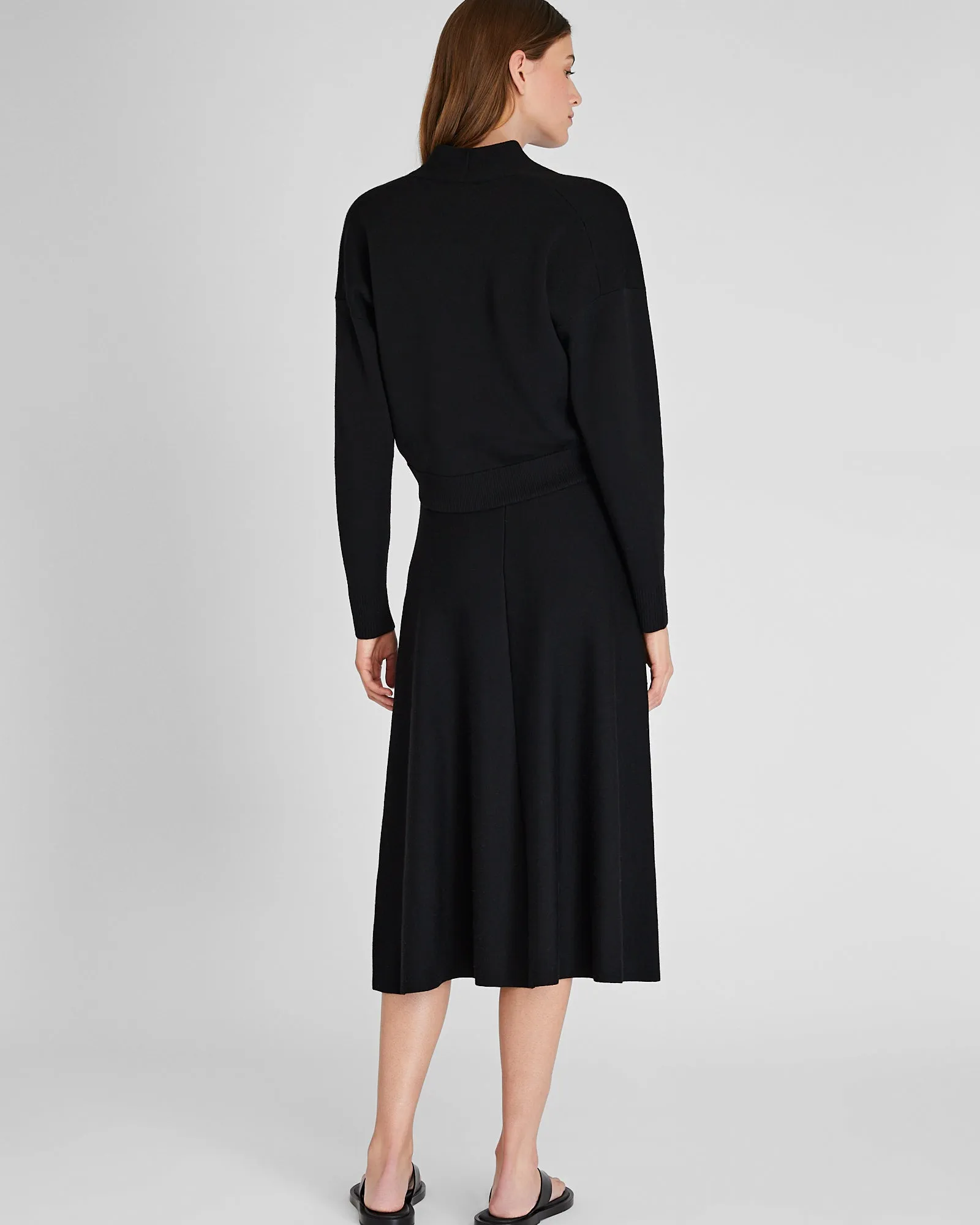 Merino Midi Sweater Skirt sold by Club Monaco product image thumbnail 4