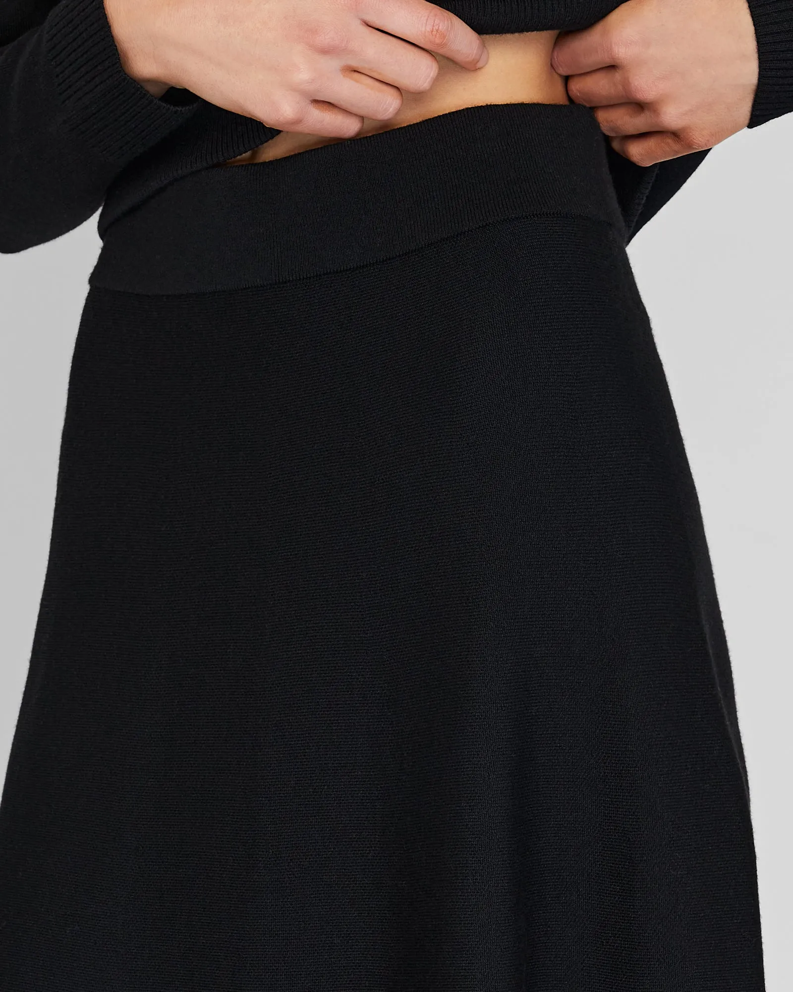 Merino Midi Sweater Skirt sold by Club Monaco product image thumbnail 2