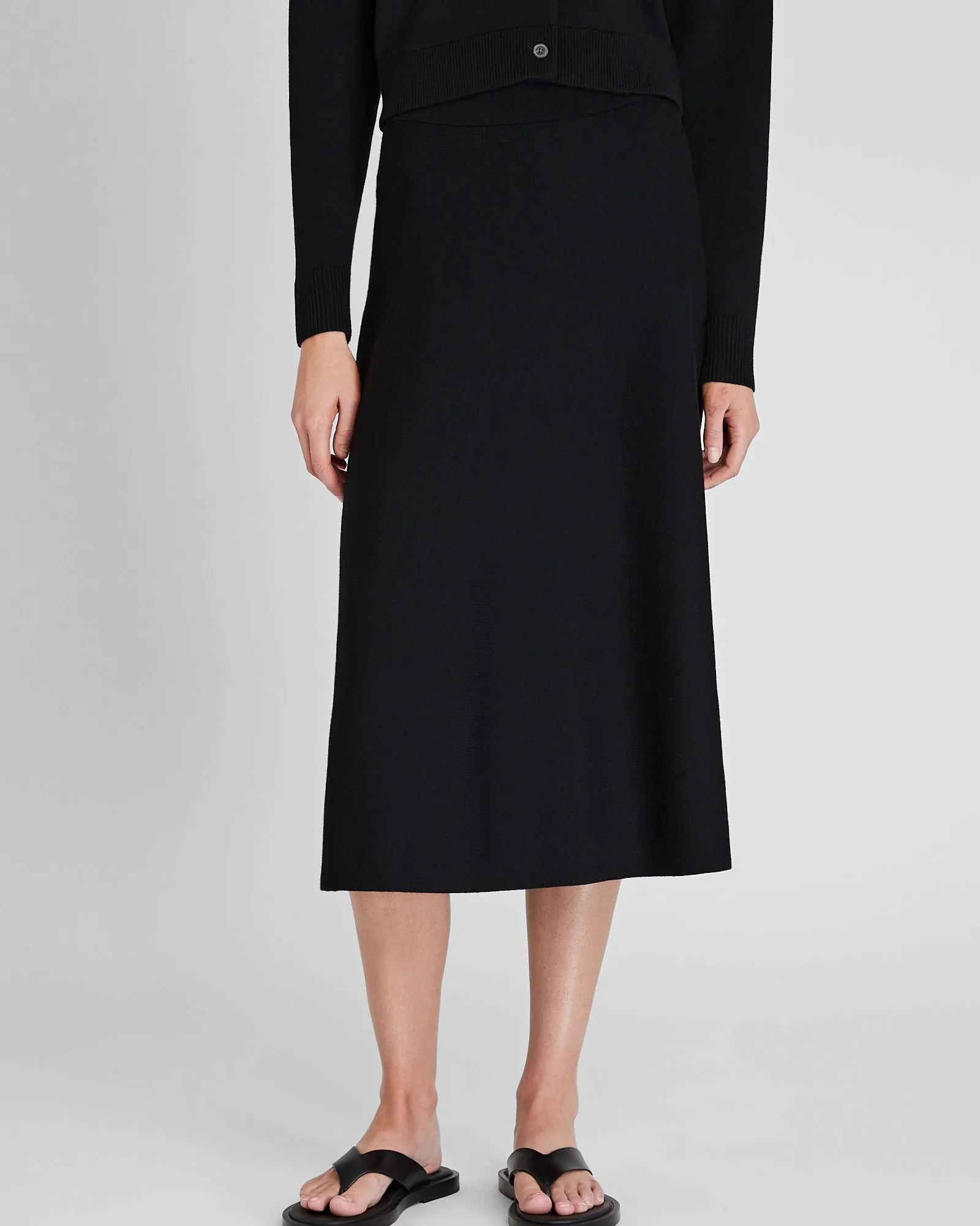 Merino Midi Sweater Skirt sold by Club Monaco product image thumbnail 3