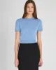 Cashmere Blend Shrunken Crew Neck Sweater sold by Club Monaco