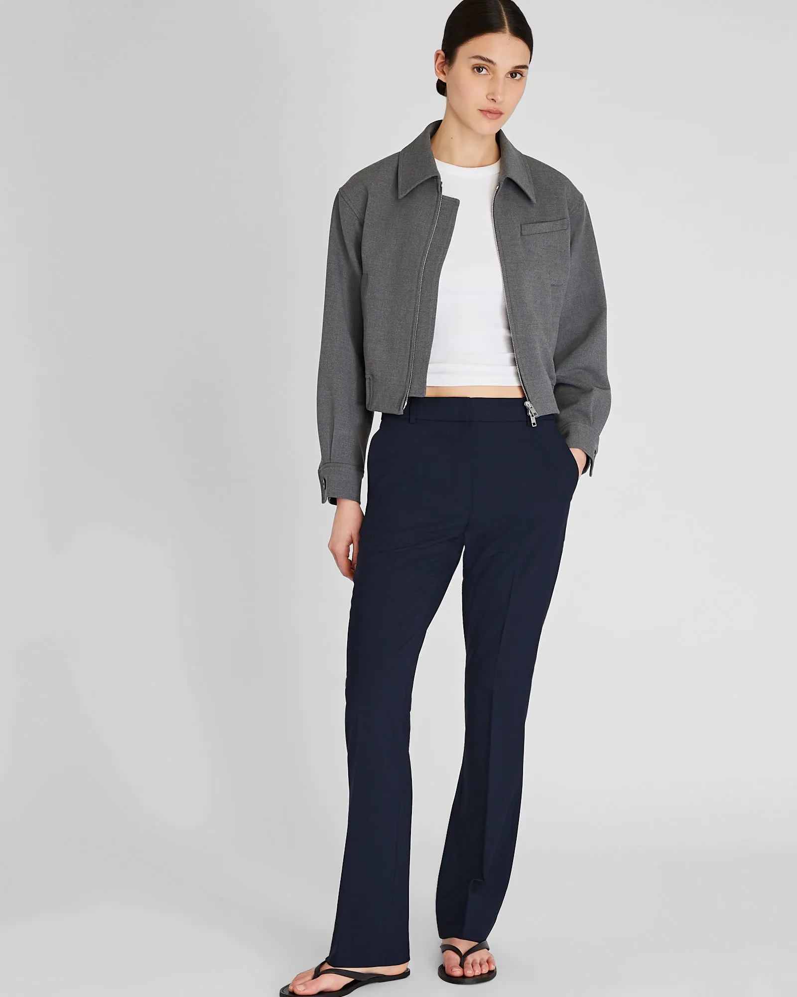 Slim Bootcut Borrem Pant sold by Club Monaco