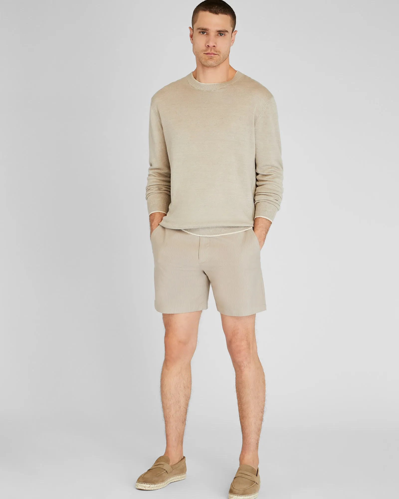 Resort Linen Sweater sold by Club Monaco product image thumbnail 4