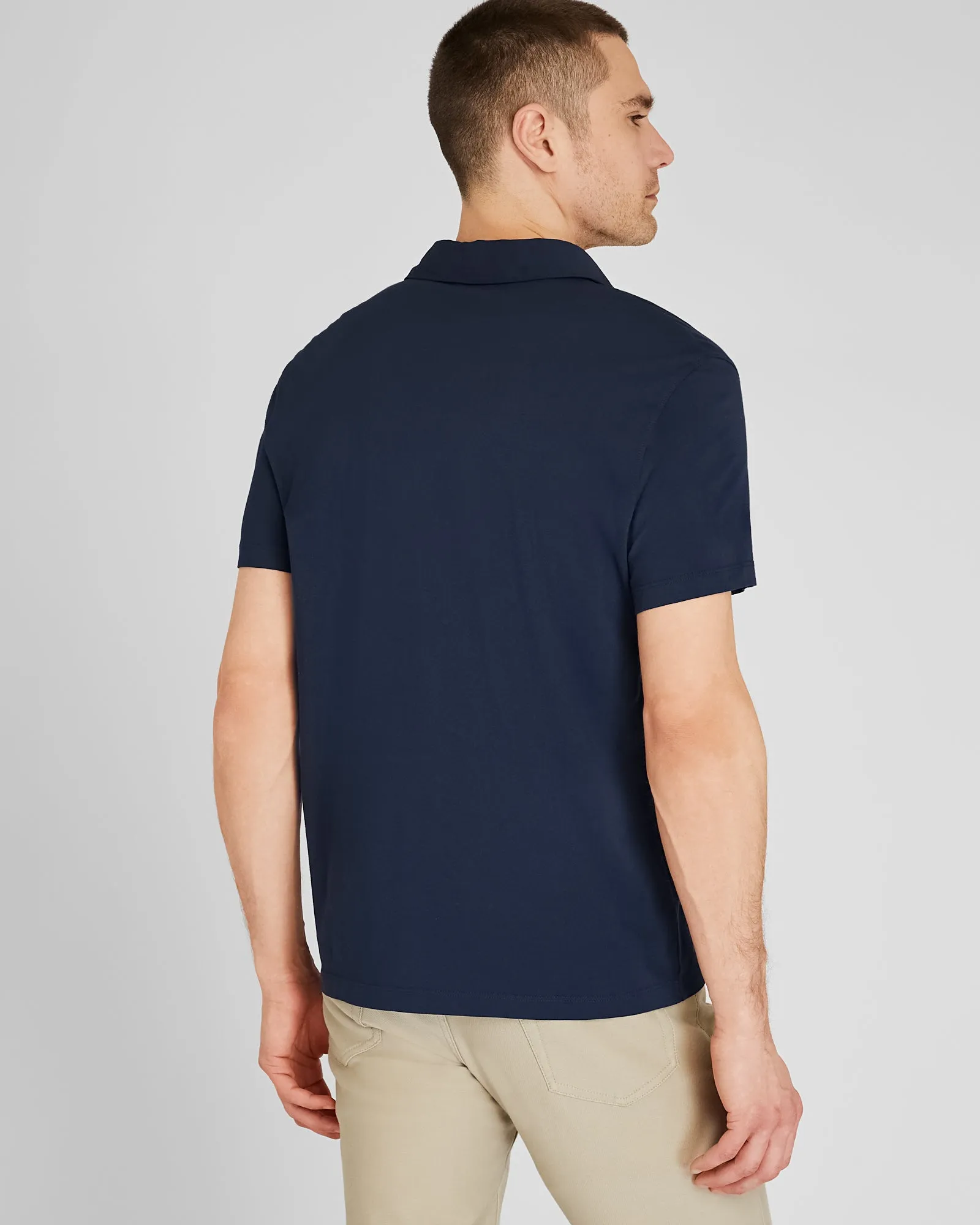Lightweight Washed Polo sold by Club Monaco product image thumbnail 3