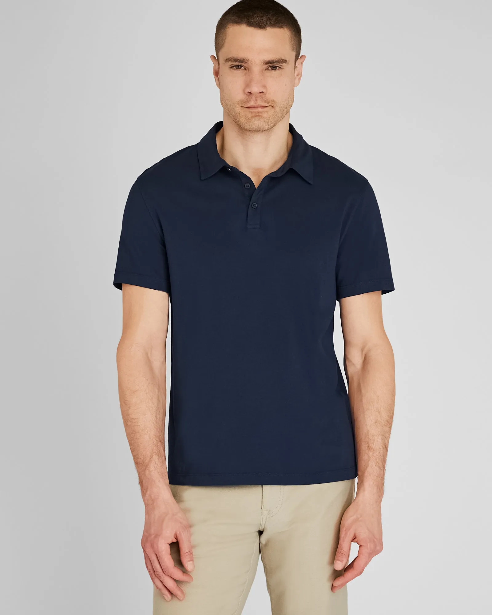 Lightweight Washed Polo sold by Club Monaco