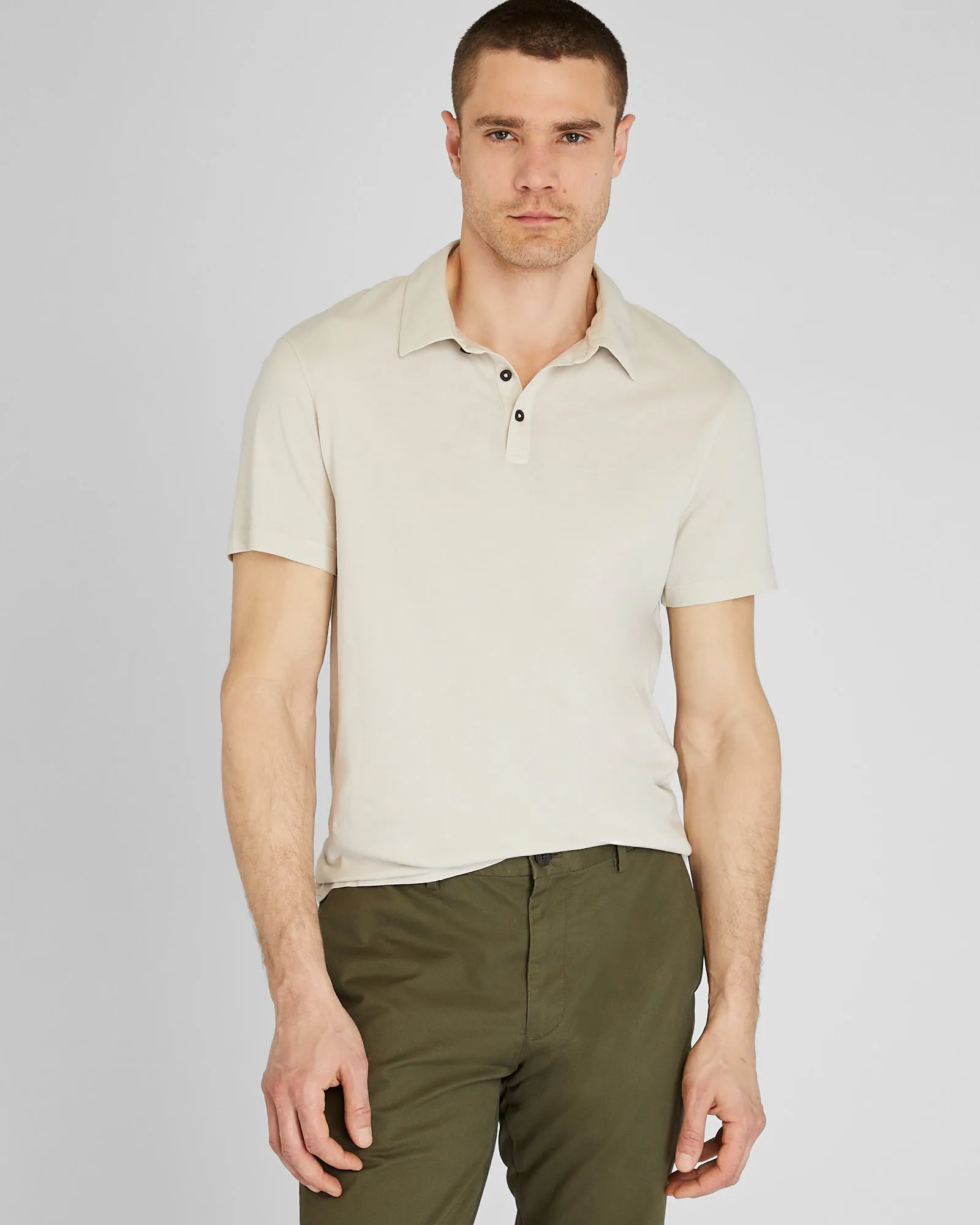 Lightweight Washed Polo sold by Club Monaco