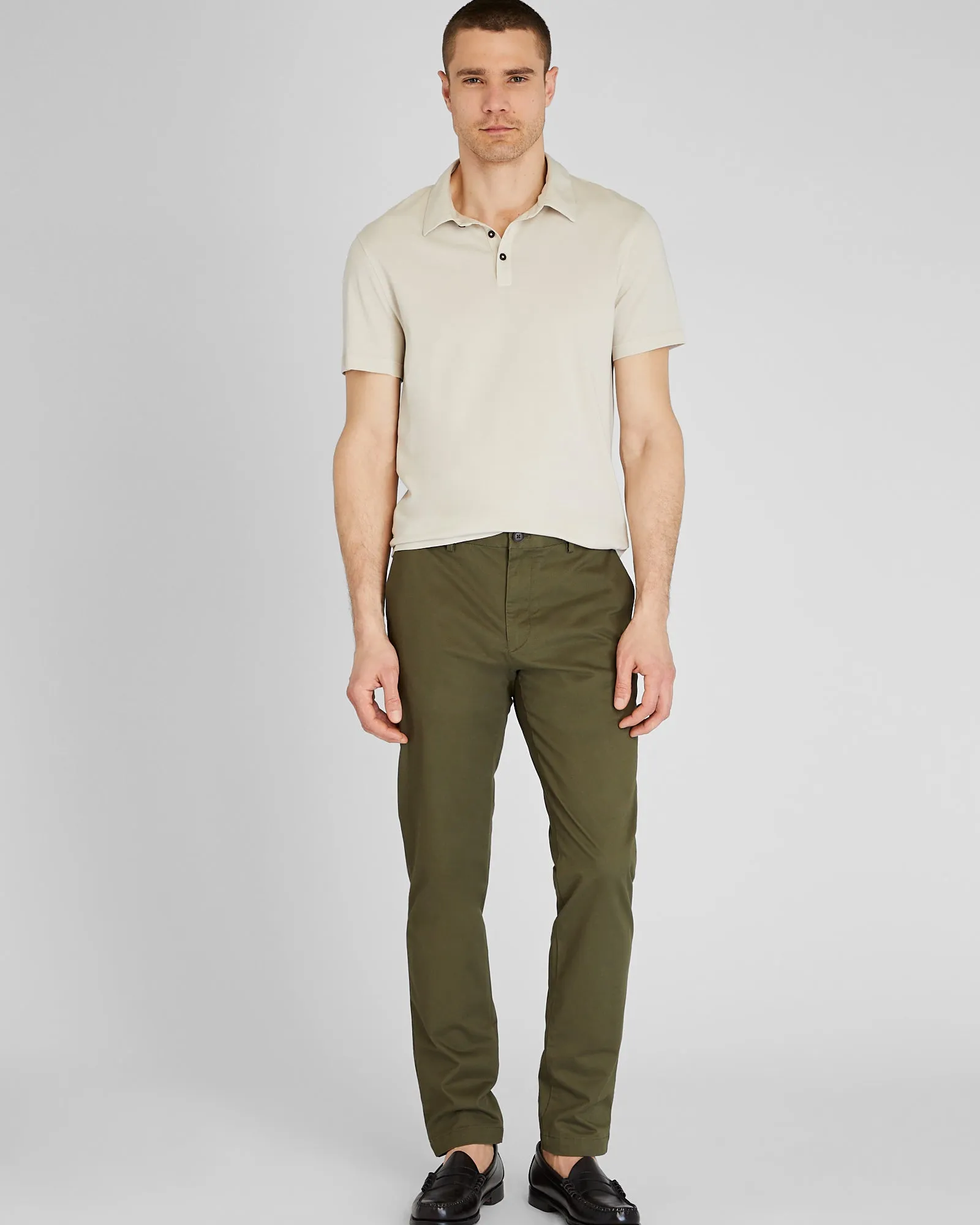 Lightweight Washed Polo sold by Club Monaco product image thumbnail 4
