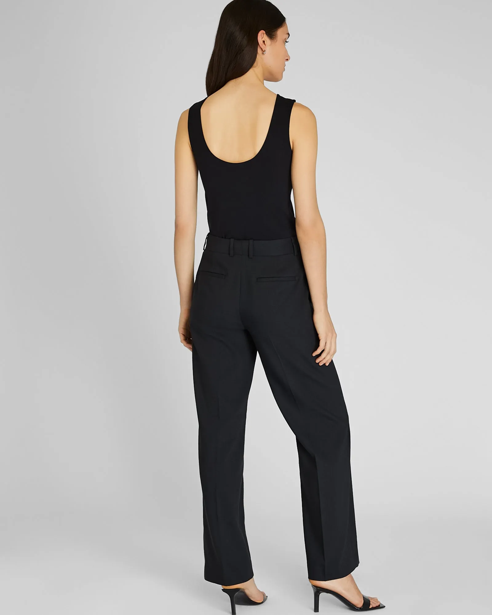 Straight Fit Linen Trouser sold by Club Monaco product image thumbnail 3