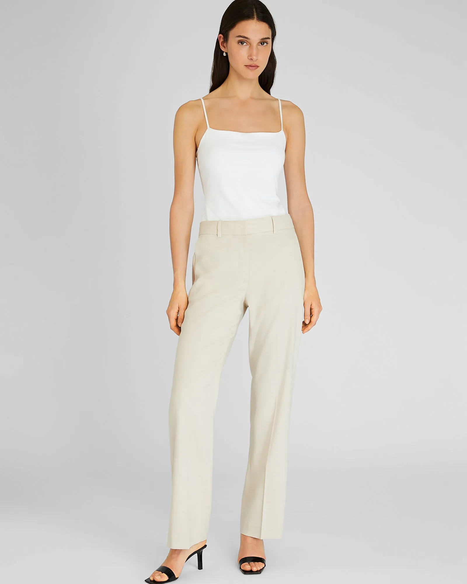 Straight Fit Linen Trouser sold by Club Monaco