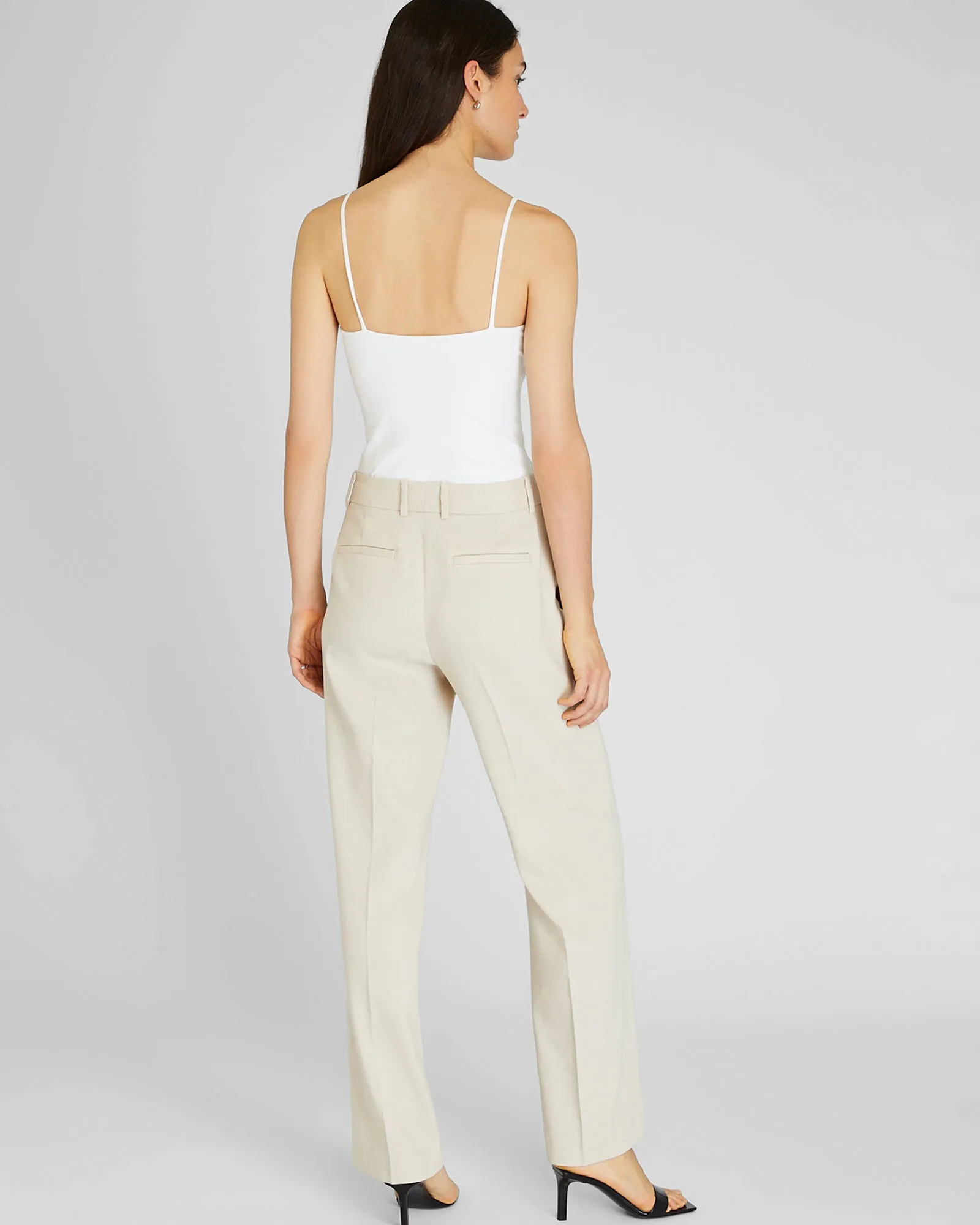 Straight Fit Linen Trouser sold by Club Monaco product image thumbnail 3