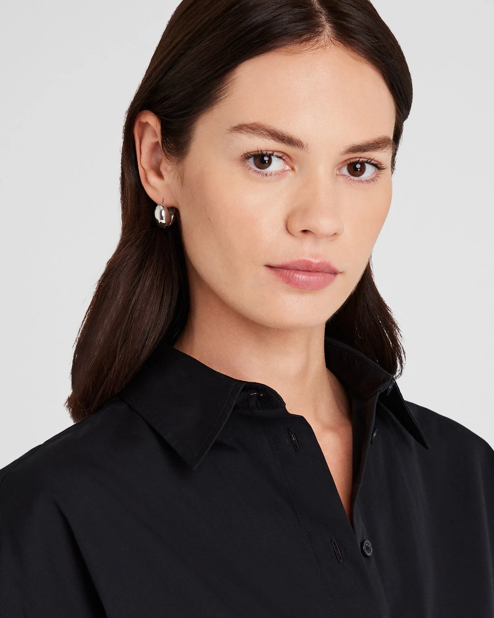 Round Hoop Earrings sold by Club Monaco product image thumbnail 2