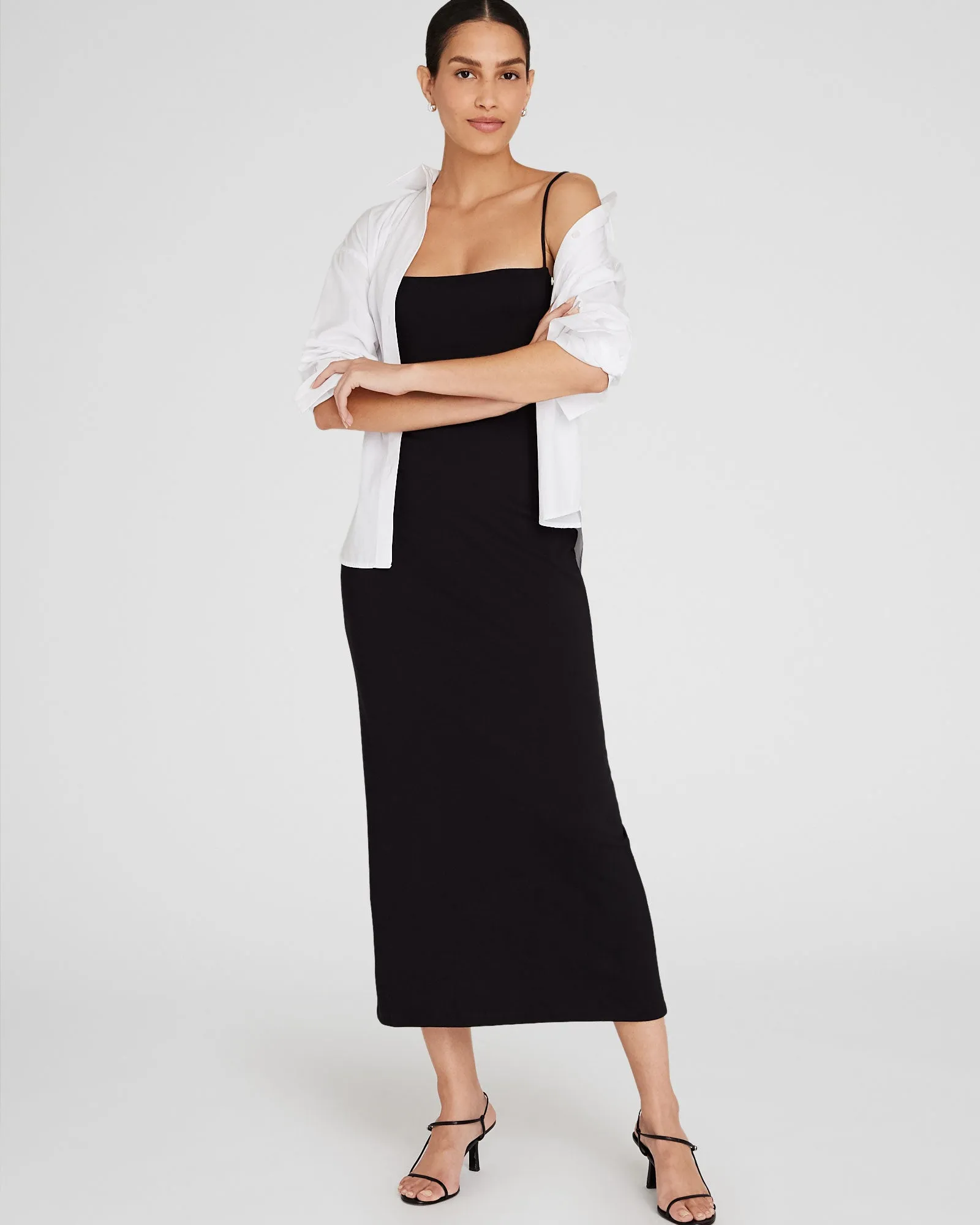 Bodycon Square Neck Dress sold by Club Monaco