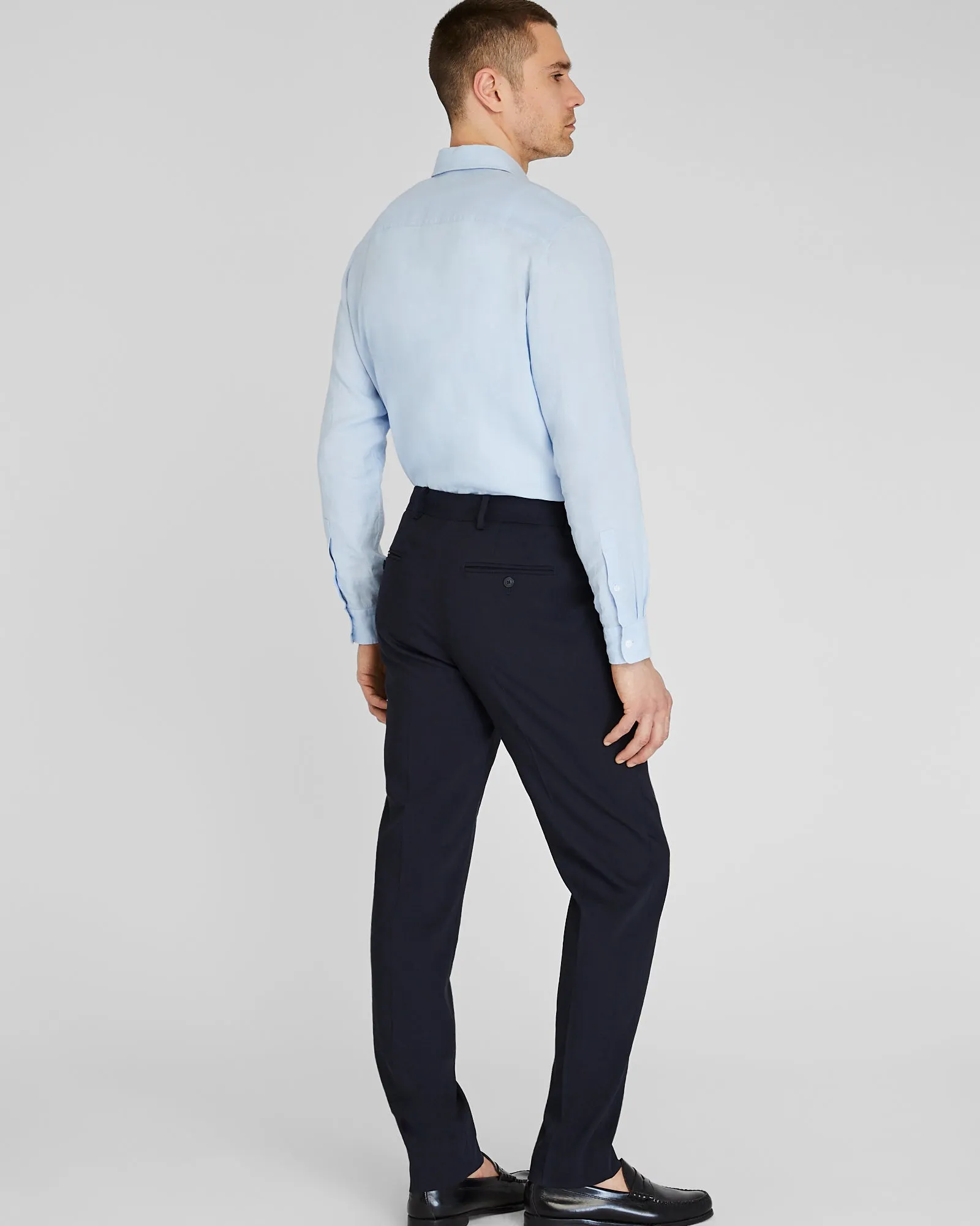 Stretch Linen Suit Trouser sold by Club Monaco product image thumbnail 3
