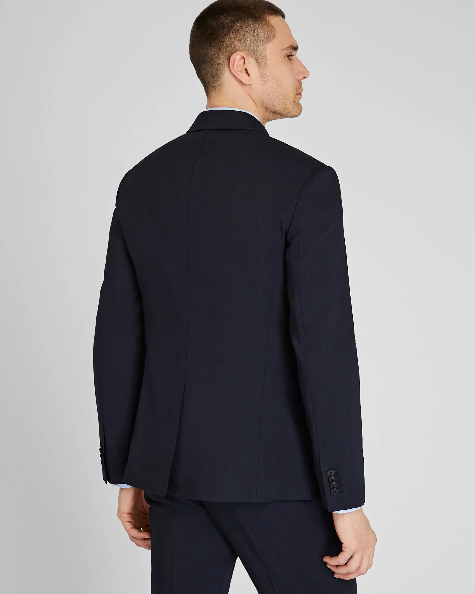 Stretch Linen Suit Jacket sold by Club Monaco product image thumbnail 3