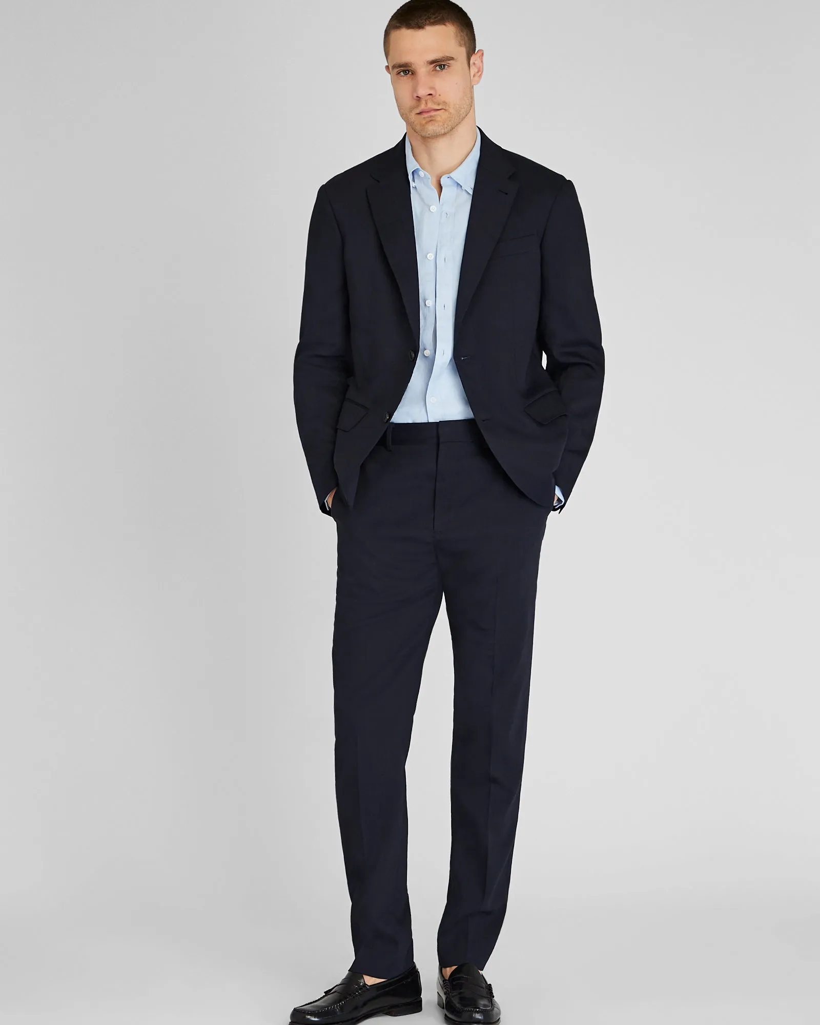 Stretch Linen Suit Jacket sold by Club Monaco product image thumbnail 4