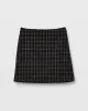 Centie Eyelash Tweed Mini Skirt sold by Club Monaco
