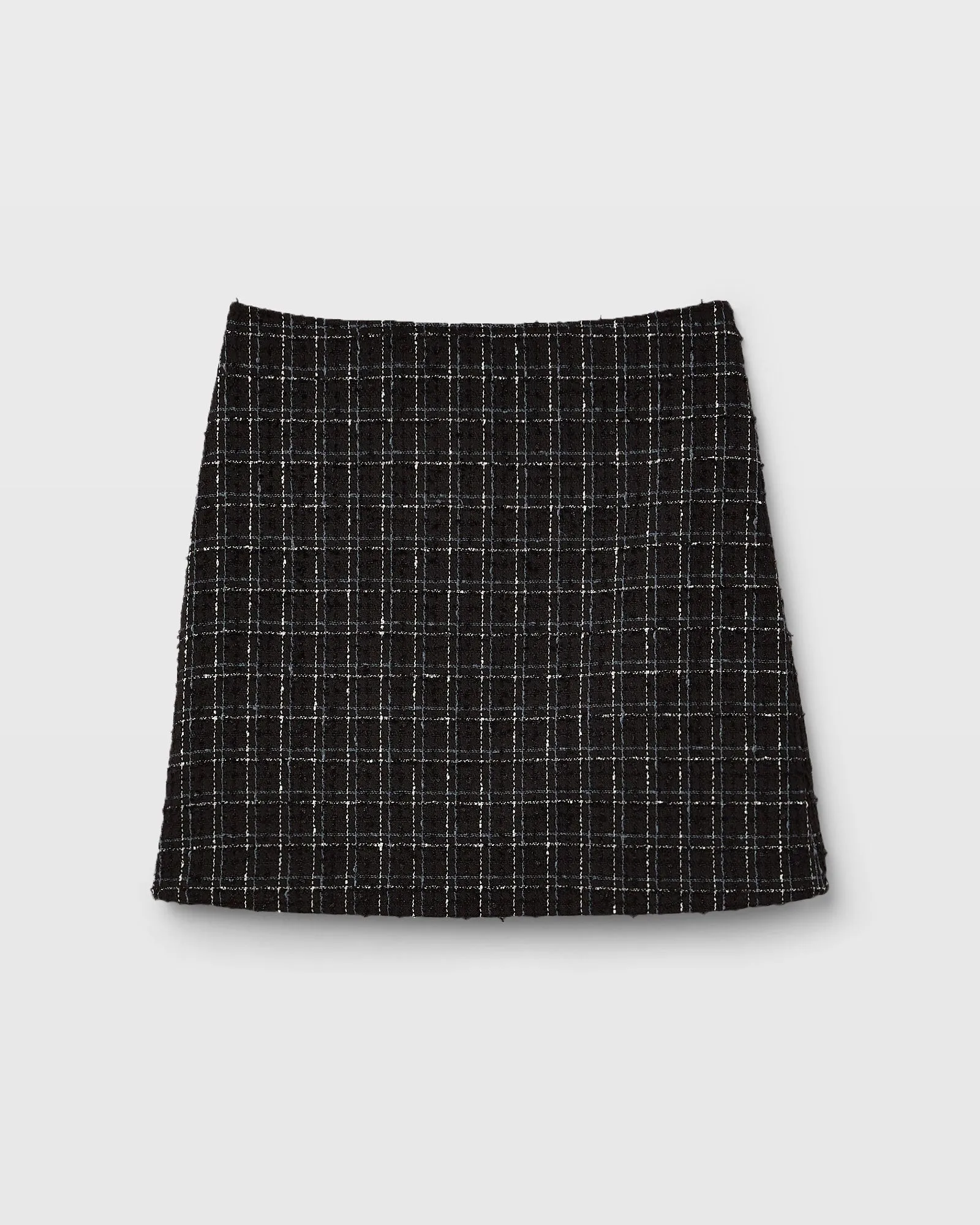 Centie Eyelash Tweed Mini Skirt sold by Club Monaco product image thumbnail 4
