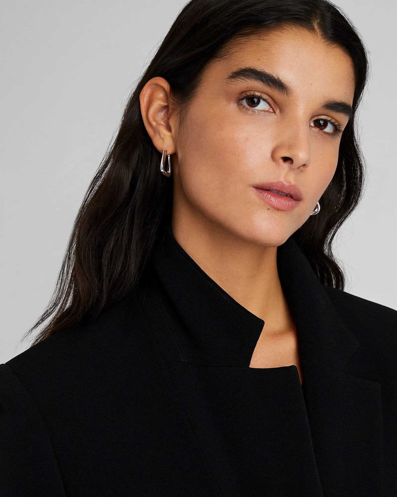 Twisted Triangle Hoops sold by Club Monaco product image thumbnail 2