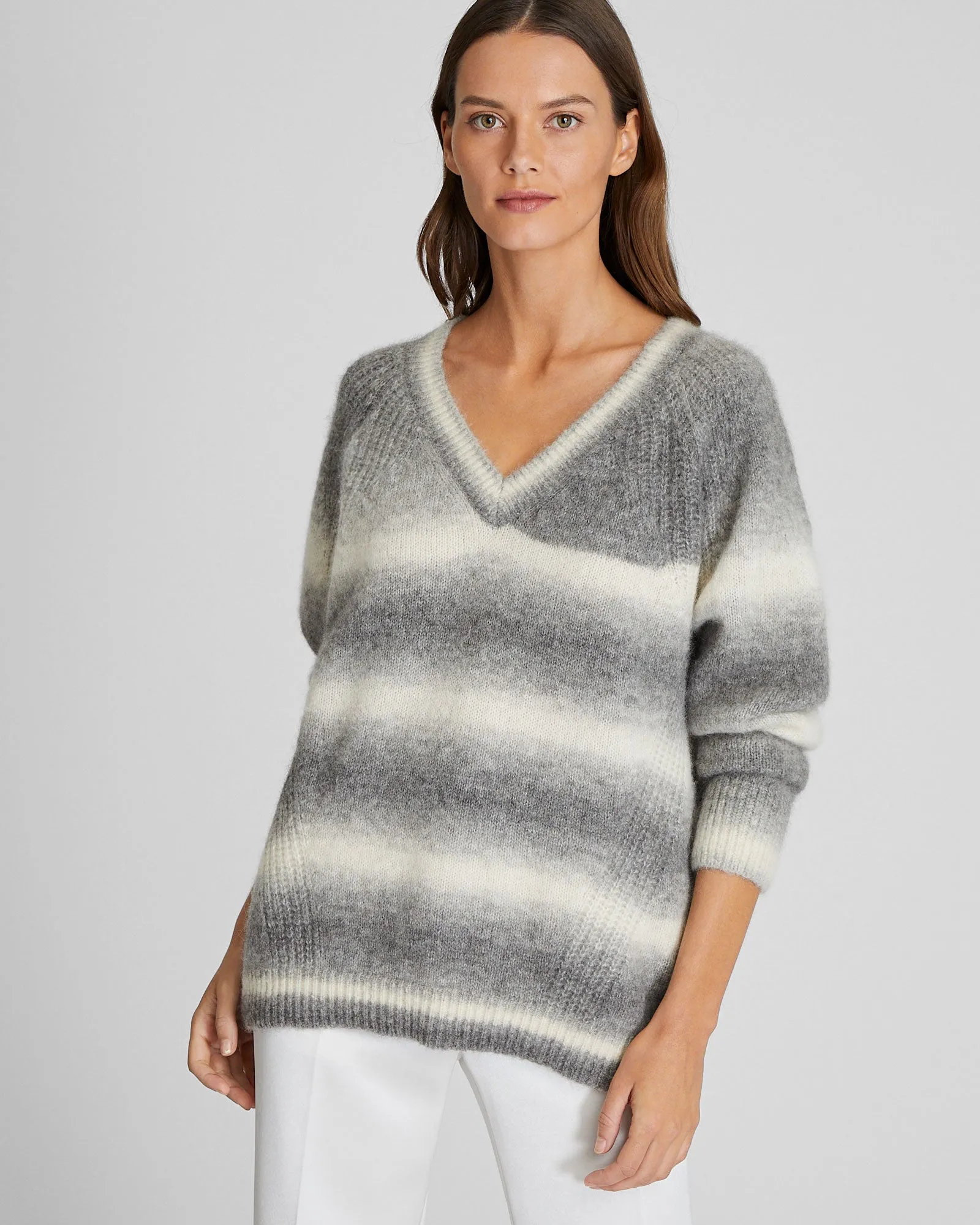 Alpaca V-Neck Sweater sold by Club Monaco