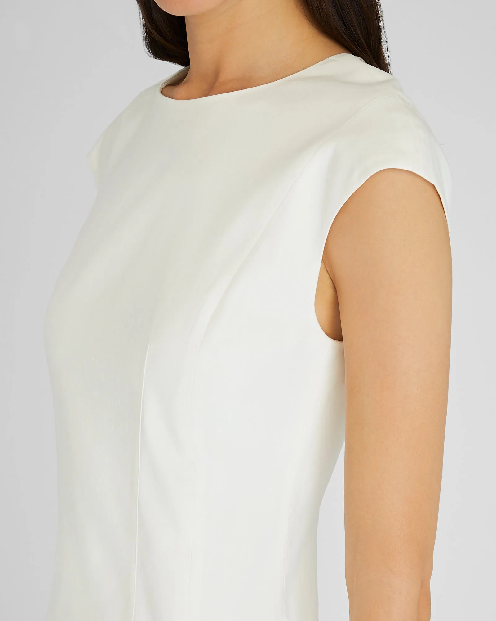 Darted Cap Sleeve Dress sold by Club Monaco product image thumbnail 2