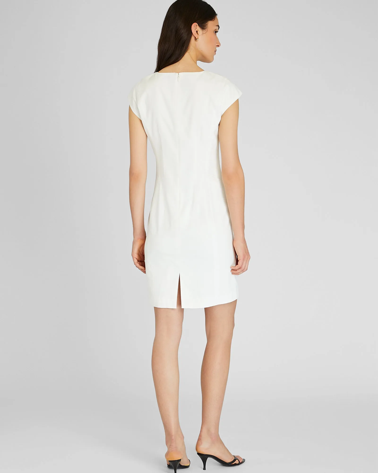 Darted Cap Sleeve Dress sold by Club Monaco product image thumbnail 3