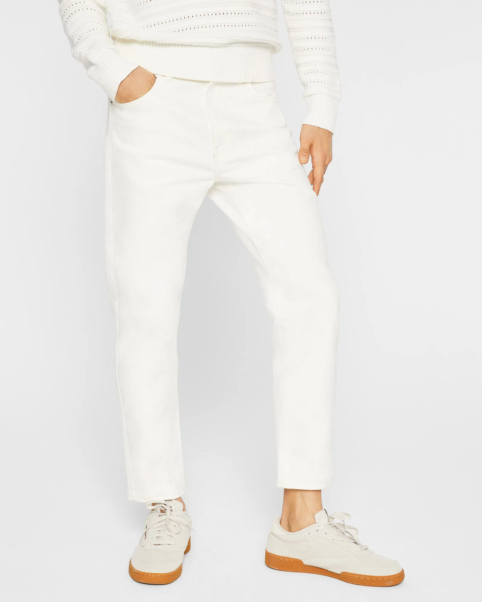 Cropped Straight Jeans sold by Club Monaco product image thumbnail 4