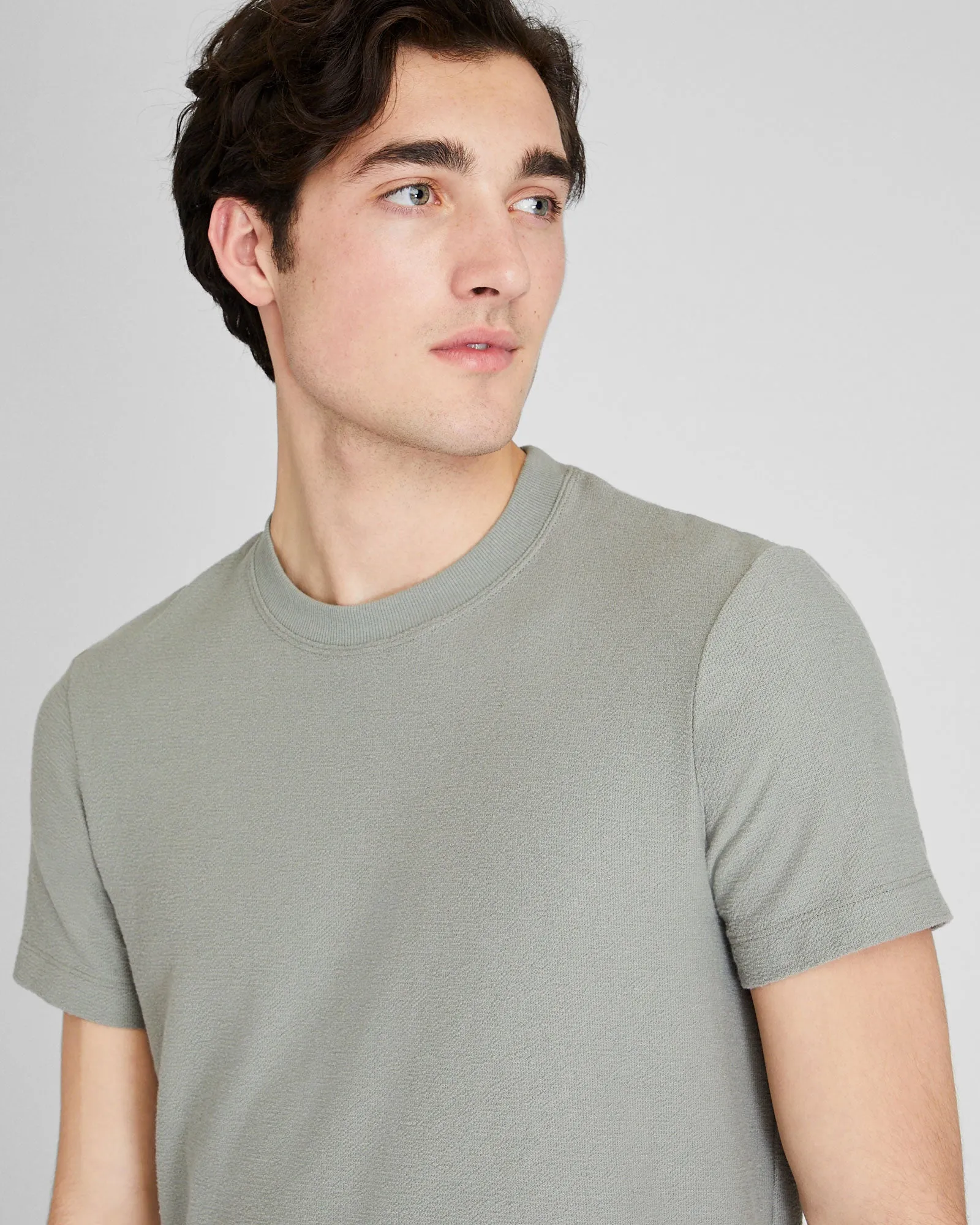 Terry Texture Tee sold by Club Monaco product image thumbnail 4