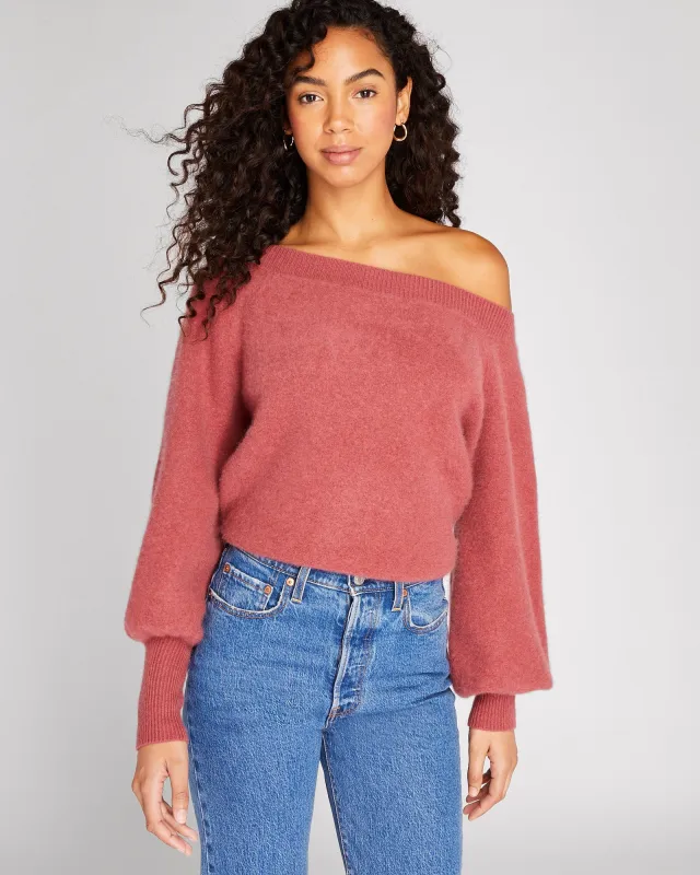 Off-The-Shoulder Cashmere Sweater sold by Club Monaco