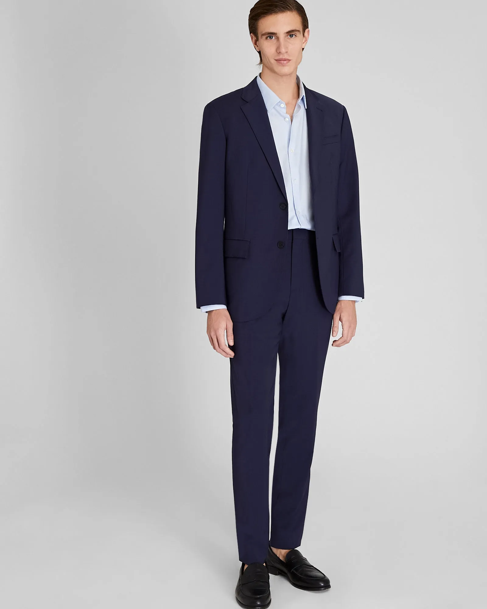 Albini Egyptian Cotton Stripe Dress Shirt sold by Club Monaco product image thumbnail 2