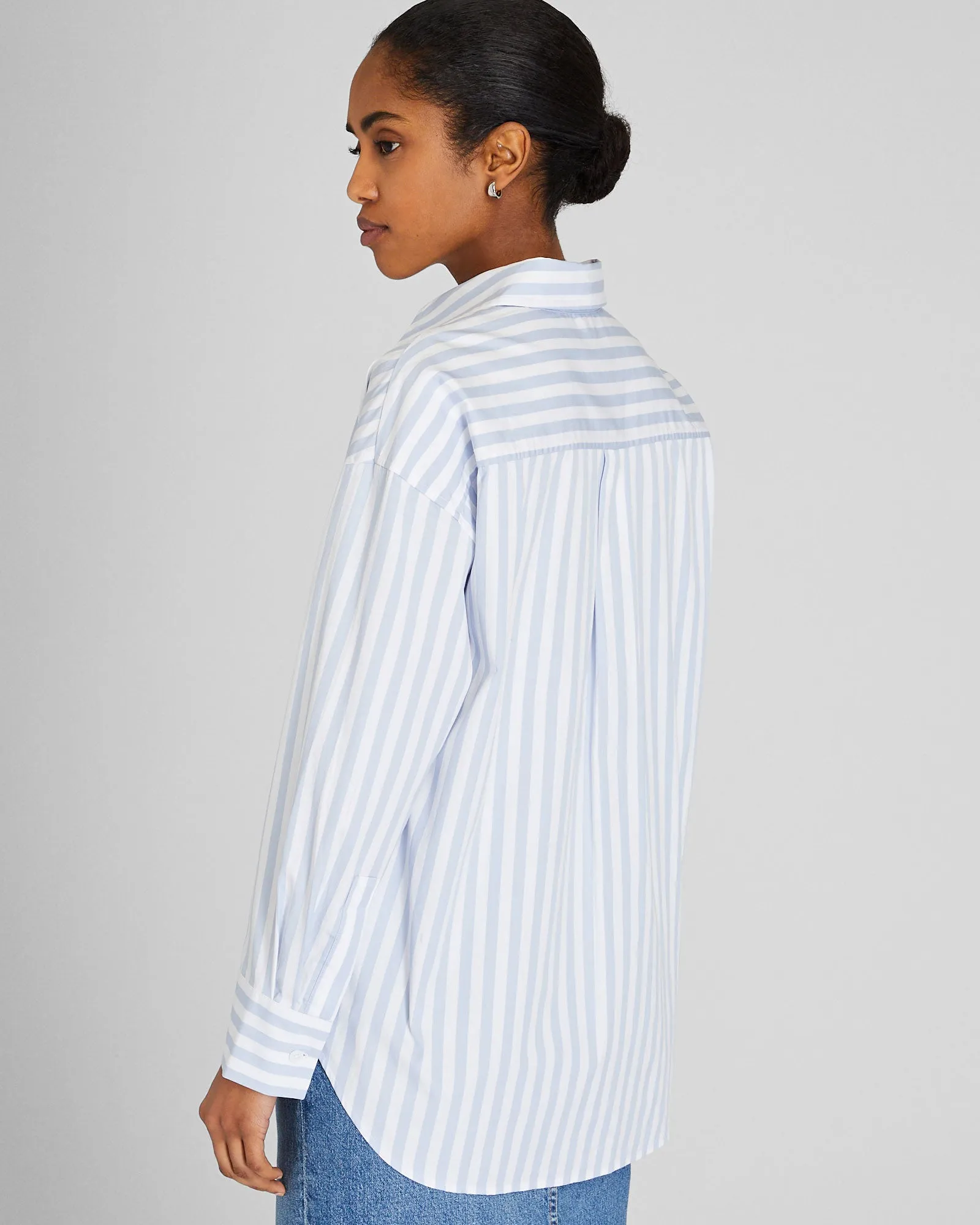 Stripe Classic Button-Down Shirt sold by Club Monaco product image thumbnail 3