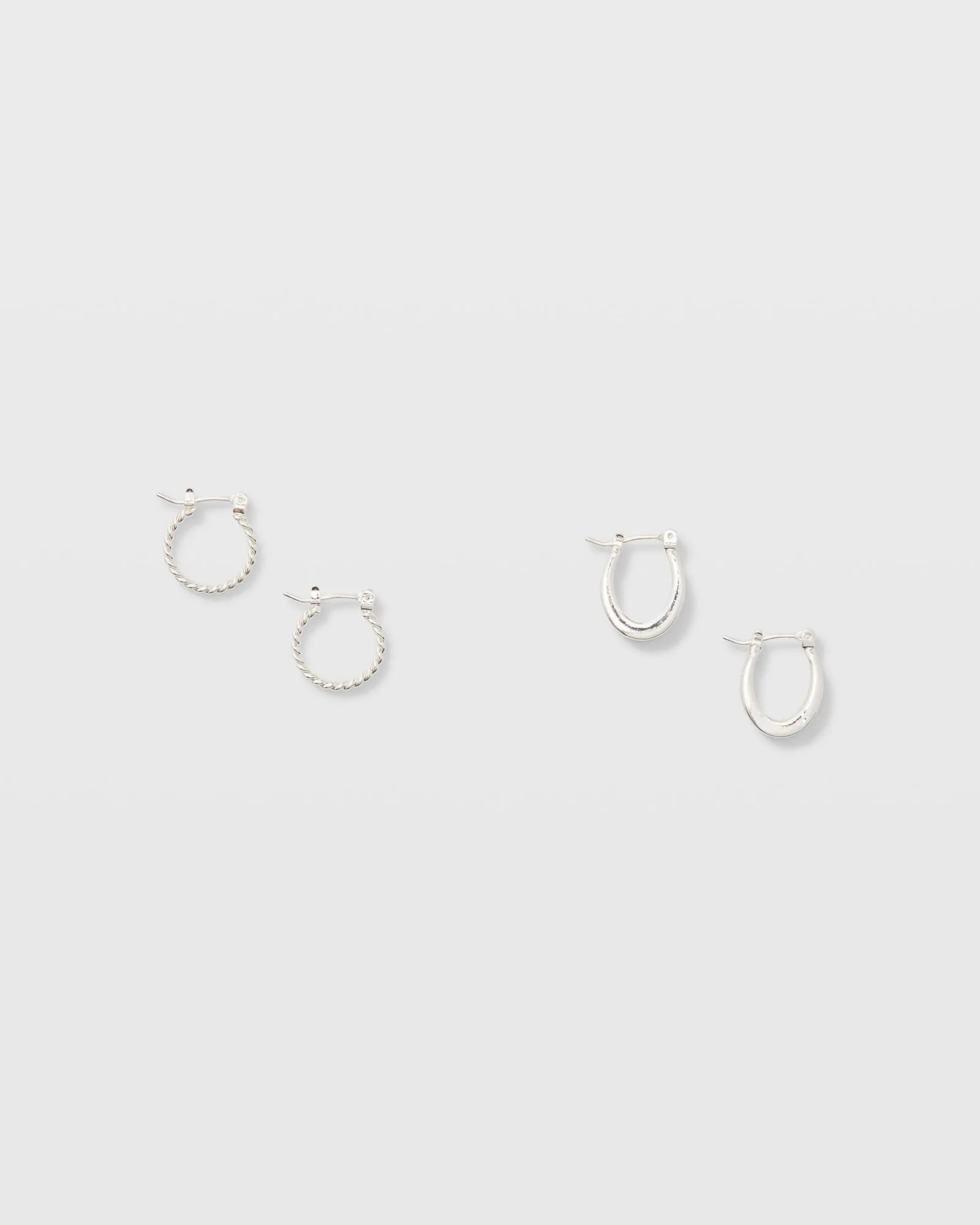 Mini Twist Hoop Set sold by Club Monaco