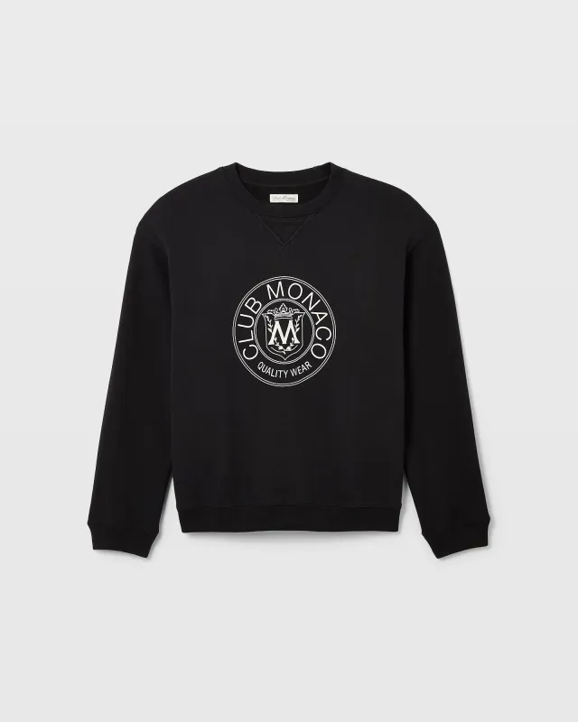 Crest Sweatshirt sold by Club Monaco