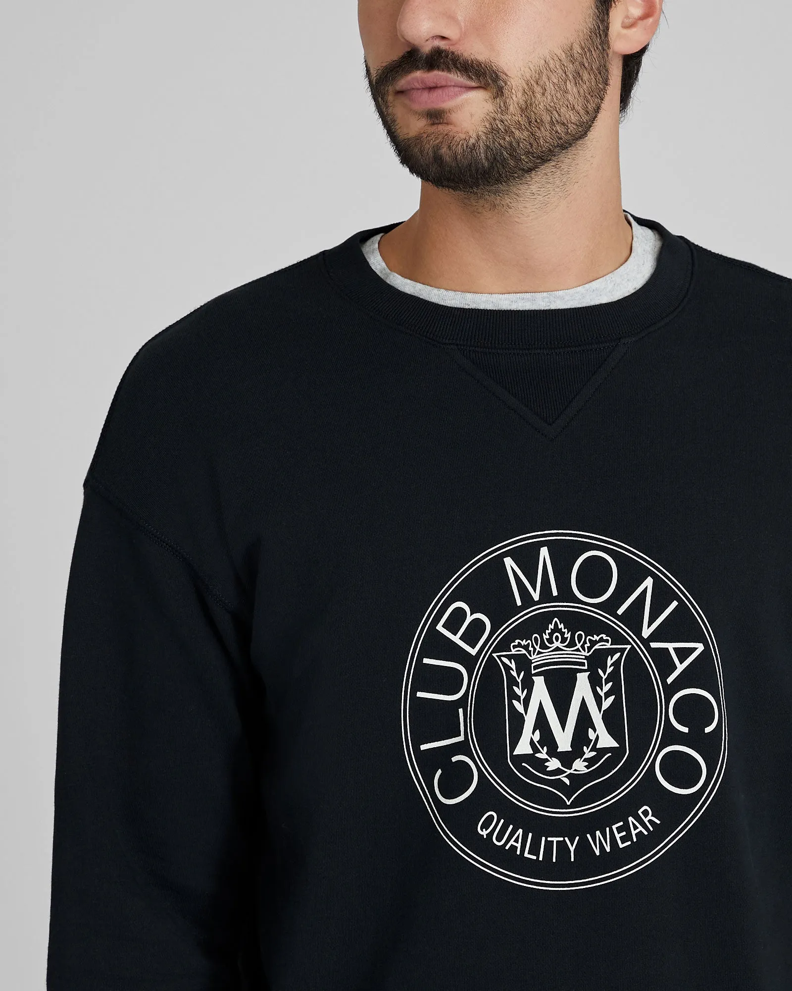 Crest Sweatshirt sold by Club Monaco product image thumbnail 2