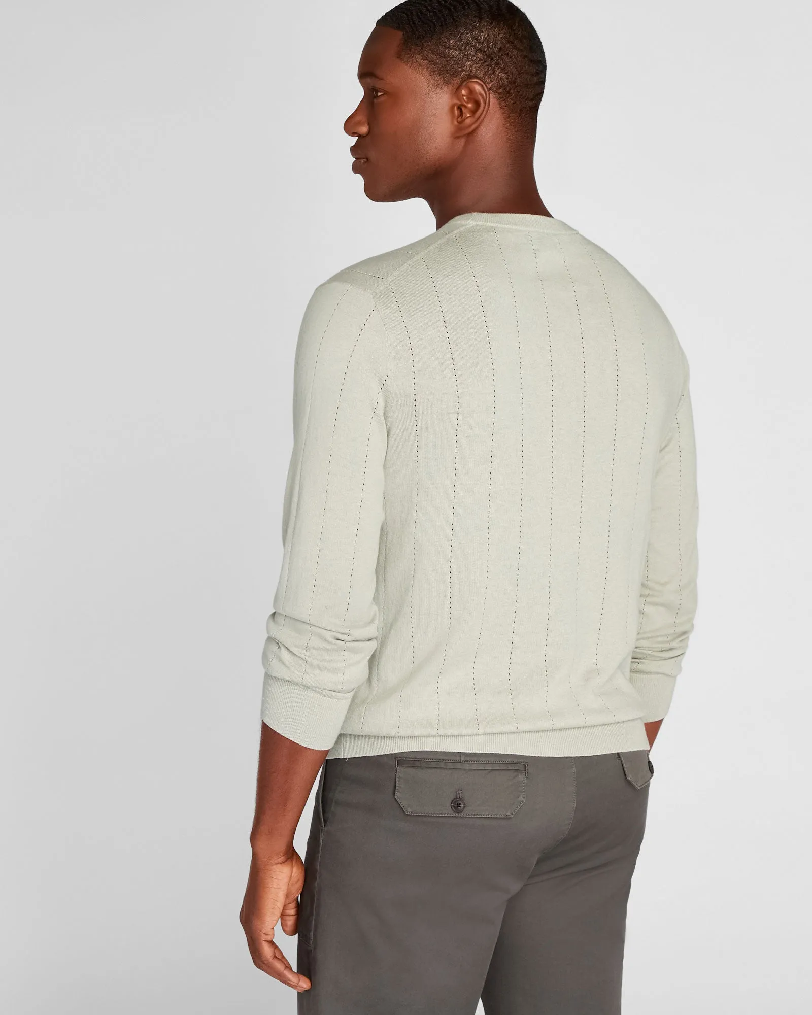 Cotton Silk Crewneck sold by Club Monaco product image thumbnail 2