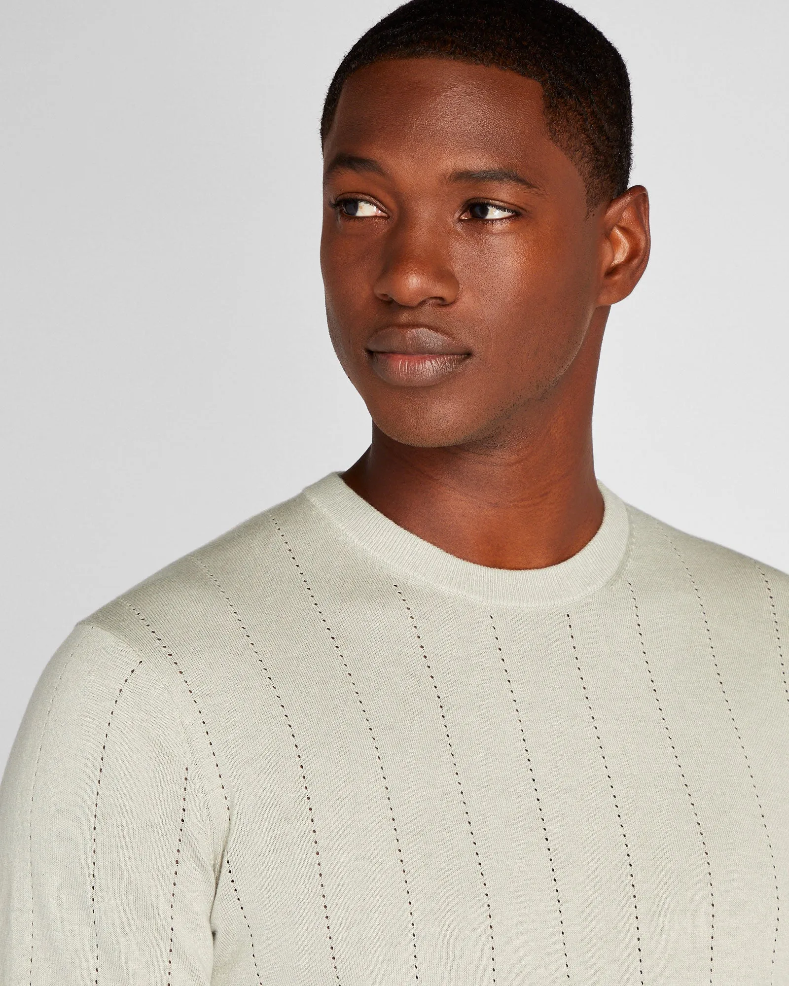Cotton Silk Crewneck sold by Club Monaco product image thumbnail 3