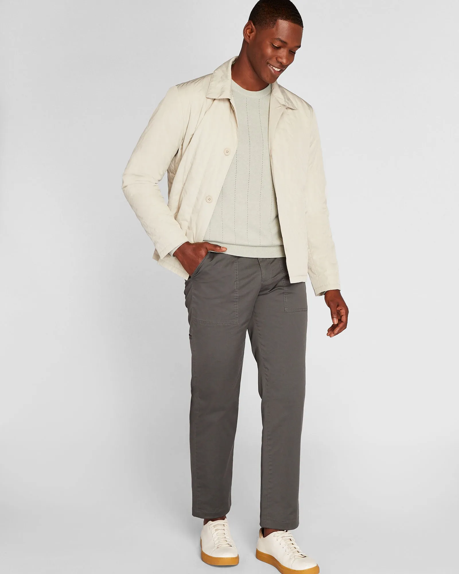 Cotton Silk Crewneck sold by Club Monaco product image thumbnail 4